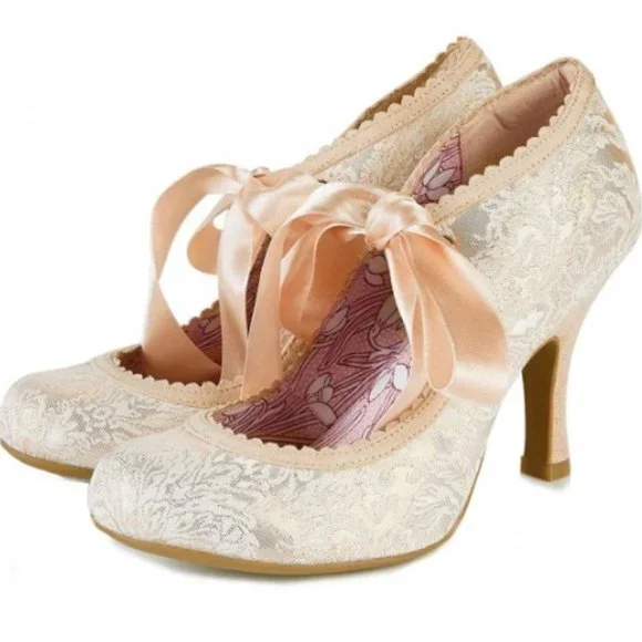 Ruby shoo rose gold top